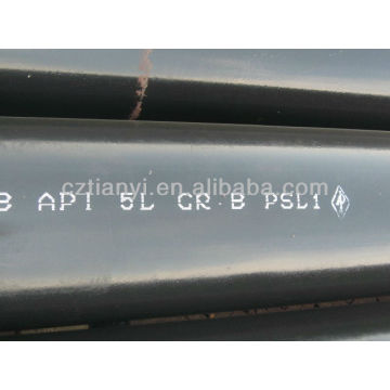 API Spec 5L GrB tube sans charbon en acier au carbone ANSI B36.10